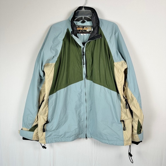 Santa Cruz Skateboards Other - Santa‎ Cruz Colorblock Ski Snowboard Jacket Men's L Winter Sports Outdoor Cabin